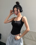 [U-BASIC] Tommy Basic Square Neck Sleeveless (+With Cup)
