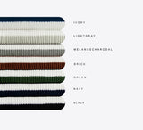 High Neck Washable Dangara Zip-Up Knit
