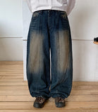 Pioco Washing Cut Denim Pants