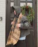 Mock Duffle Hooded Short Coat