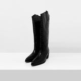 Nouha Crocodile Long Boots