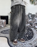 Lowwood Dirty Washed Balloon Denim Pants
