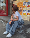 Builder Stripe Carpenter Denim Pants
