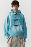 toggle button hoodie