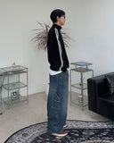 Blen Velour Track Zip Up