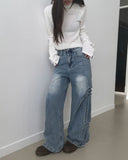 Lenin Button High Neck Hooded Long Sleeve Knit