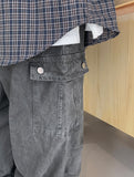 [Unisex] Cordinden Pigment Cargo Wide Pants