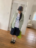Vile Musical Note Printing Boxy Short Sleeve Tee