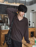 Talo Rib Henley Neck Knit