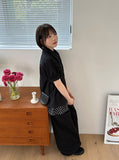 Euron Layered Dot Skirt Pants
