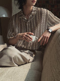 Kao Crochet Half Shirt