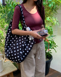 Meryl Dot Big Cross Shoulder Bag
