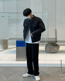 Latz black blue denim jacket