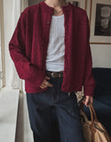 Corny Terry Loose Fit Cardigan