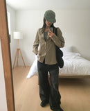 Juen Slim Long Round Long Sleeve T-shirt