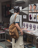 [LAN ARCHIVE] Archivist Suede Utility Backpack