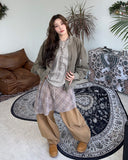 Sandy Deep Pintuck Balloon Pants