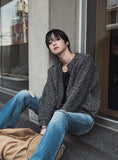 Celeb Crop Bocashi Cardigan