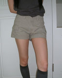 Zeku Low-Rise Cargo Shorts