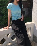 Sweden Curved Cotton Pants