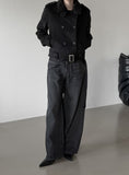 Naples double-breasted short coat