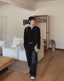 Ar Catbrush Wide Denim Pants