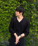 Acid linen cardigan