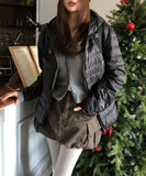 [100% duck down] Lit Packable Hood Lightweight Padding