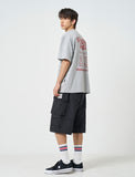 Nylon Parachute Cargo Bermuda Pants