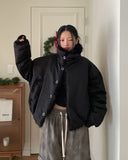 Modin high-neck fur jumper