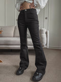 [U-BASIC] +3 cm Basic Bootcut (+Long ver)