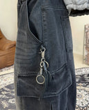 Levin Keyring Cargo Denim Pants