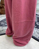 Riel embroidered pigment pants