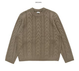 Lad Pretzel Round Knit