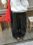 Kohashi Pocket Check Balloon Wide Cotton Pants