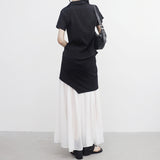 Ariane Unbalanced Lace Skirt