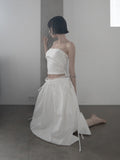 Twabel Knot Dual Tube Top
