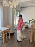[unisex] Keiri pintuck banding parachute wide linen pants