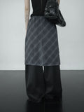 Ar knot check skirt