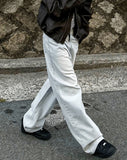 Vant light blue washed denim pants