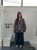 [Unisex] Kudalon Check Over Hood Windbreaker