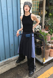 FLOWER APPLIQUE SLEEVELESS