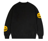 Multi Dot Smile Drawing Sweatshirt