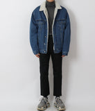 Sherpa denim jacket