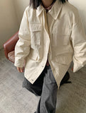 Uuni pocket collar half field jacket