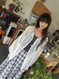 Noah See-through Summer Tie Blouse