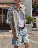 Derryan Linen Short Sleeve Shirt