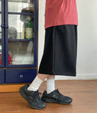 [unisex] Miol embroidery star banding bermuda pants
