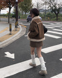 Berlin Wool Collar Fur Mustang Jacket