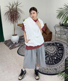 Wideney embroidered bermuda pants